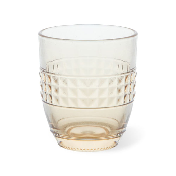 Retro Set of 6 Beverage Glasses - Transparent